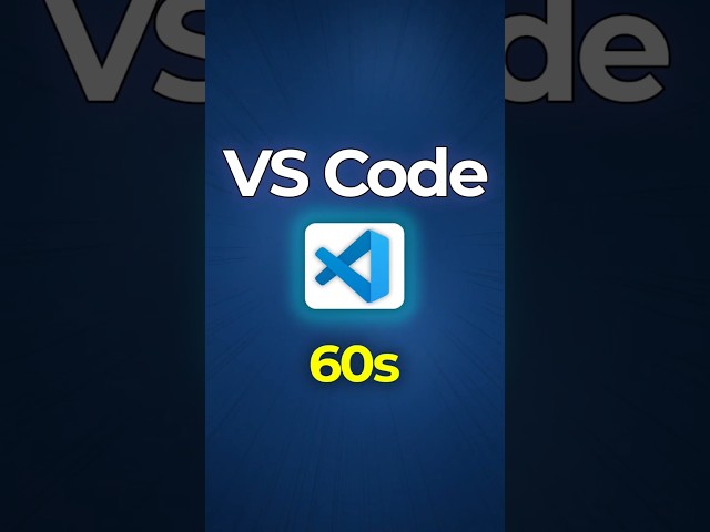 Install VS Code in 60 Seconds ⏱️