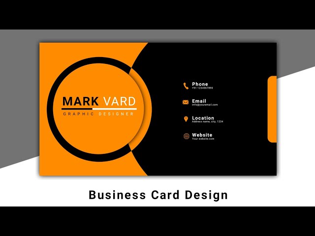 Business Card Design | Professional | Pixellab Editing | Tutorial | One Techee