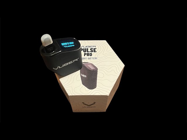 One of the best vape cart/510 batteries out in 2025 Vuber pulse pro.