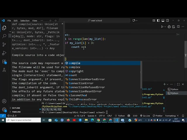 4 exercices simples pour maîtriser les listes en Python