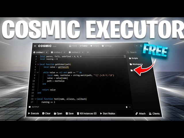 Roblox Executor — Is This The BEST Cosmic Keyless Exploits for Windows in 2026