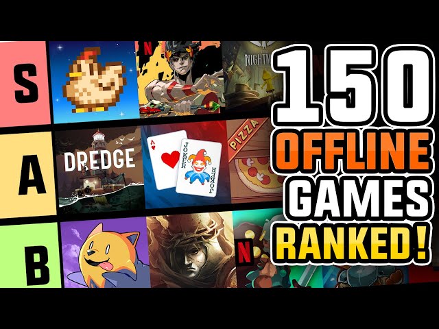 Best Offline Games for Android & iOS 2026 Tier List | 150 Beautiful Offline Games