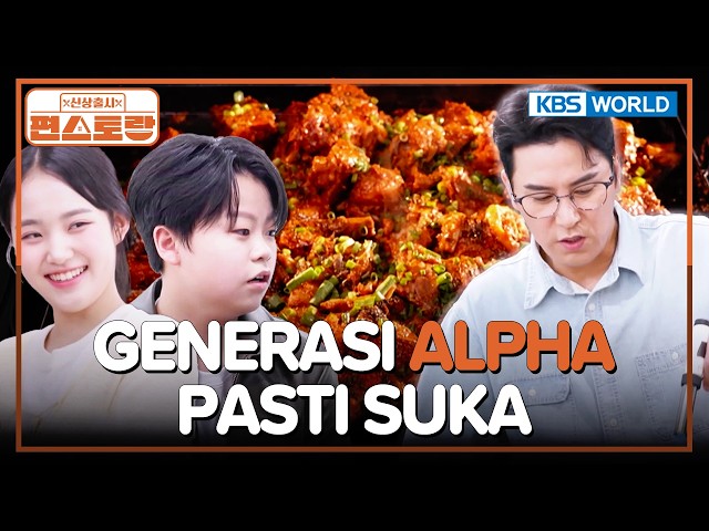 Menu Tulang Punggung Babi untuk Baby Minho & Taeyeon🔥 | Fun-Staurant [IND/ENG] | KBS WORLD TV 260601
