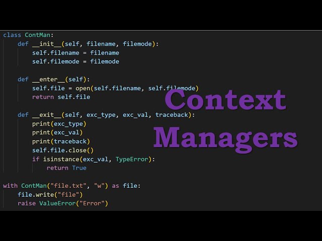 Context Managers in Python