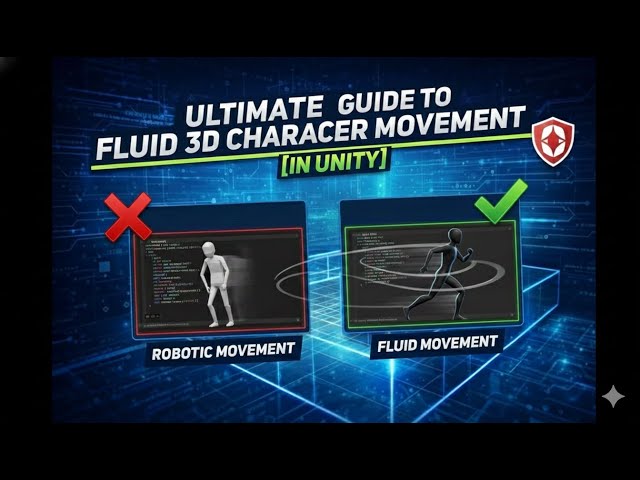 The Ultimate Guide to Fluid 3D Character Movement in Unity
