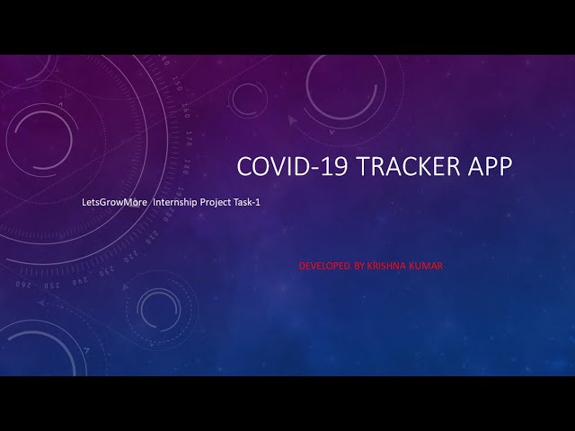 COVID-19 Tracker App Using REST API & Retrofit in Android Studio java | Internship Projects