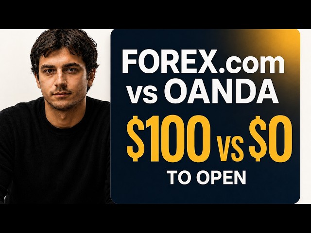 FOREX.com vs OANDA 2026: $100 vs $0 to Open — and the API That Decides It