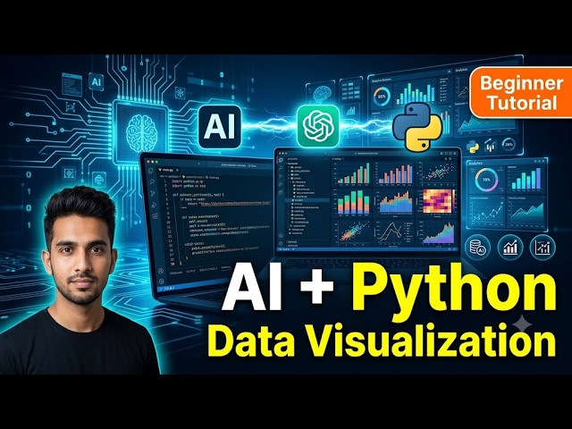 How to Use AI with Python for Data Visualization | Complete Beginner Tutorial