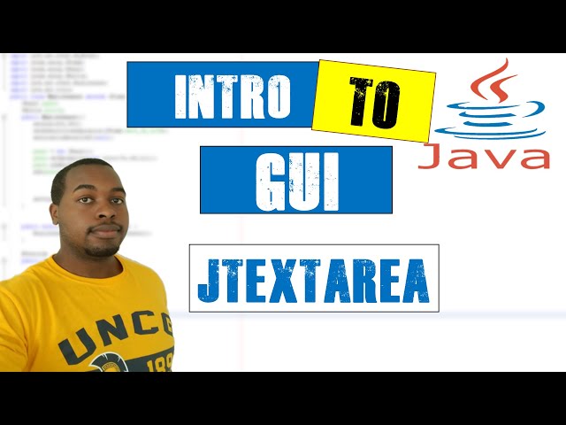 How To: JTextArea | Intro to GUI in Java (Part 11)