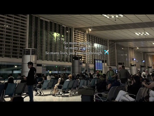 The Quiet Beauty of Airports ✈️ | Why I Love to Travel