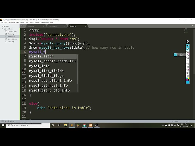 How to Fetch Data From Database Table in PHP