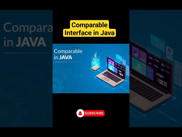 Comparable interface in Java #shorts