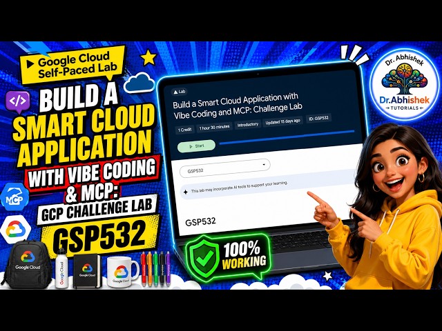 Build a Smart Cloud Application with Vibe Coding and MCP: Challenge Lab #GSP532 #qwiklabsarcade2026