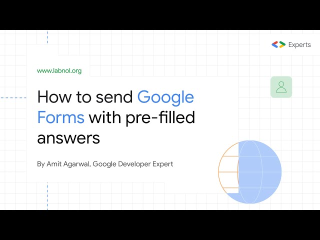Pre-fill Google Forms with Answers from Google Sheets