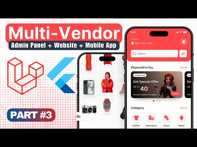 MarketLink PART 3 - TOPIC:  - Image compression 2024 Laravel & Flutter Tutorial