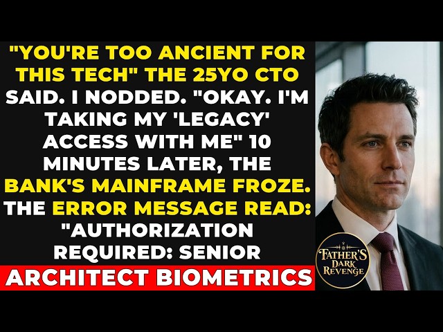 Coerced into Retirement, I Secured the Mainframe with My Biometrics
