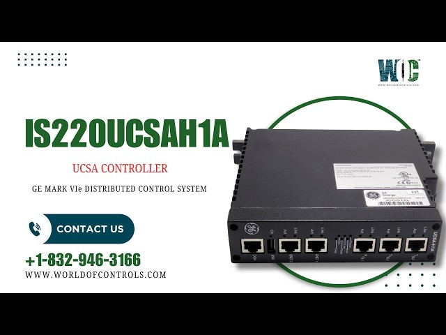 GE IS220UCSAH1A - UCSA CONTROLLER