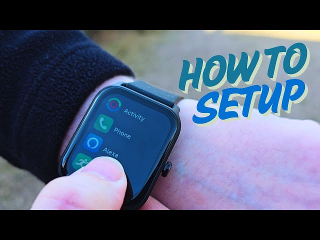 Smart Watch Unboxing & Setup Guide (Compatible with Android and iPhone)
