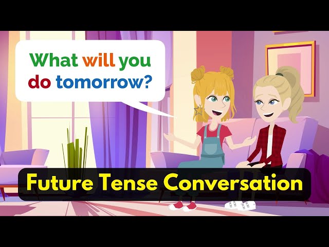 Future Tense English Speaking Practice | Learn English Through Conversation (For Beginners)