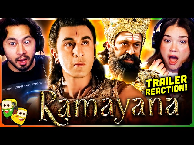 RAMAYANA Trailer Reaction! | Ranbir Kapoor | Yash | Sai Pallavi | Namit Malhotra