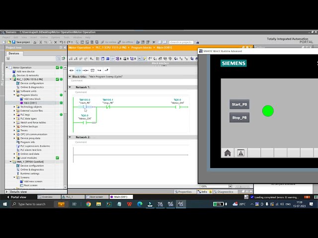 How to Add PLC and HMI in TIA Portal. And basic programming for beginners. Chapter_1