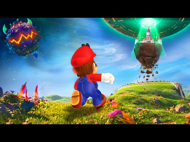 ¡La PELÍCULA de Mario GALAXY, pero es un juego al que se puede jugar!