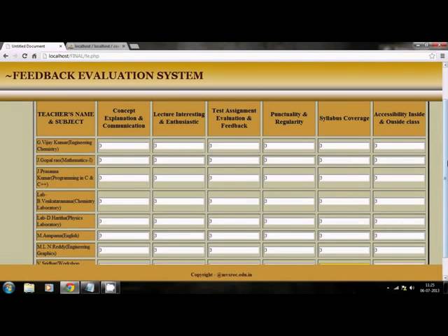 Using PHP and MySql to develop a web application