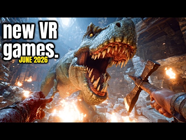 11 NEW VR Games Coming Up In June 2026 For Meta Quest 3, PSVR2, PCVR & Pico!