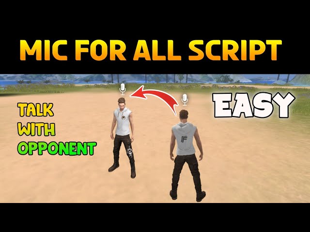 Mic For All Script For Craftland | PAC Gaming World