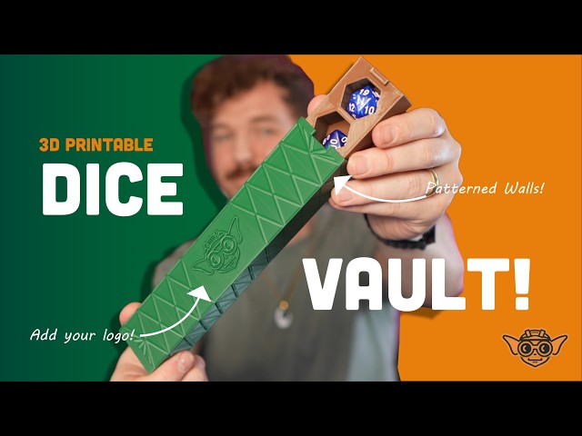 Design a Dice Vault for 3D Printing (Blender Tutorial | Beginner Friendly)