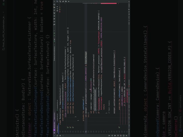 Android Development Kotlin Camera2 API#shorts
