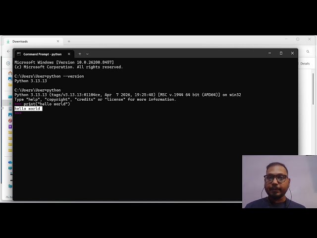 Install Python and Run Your First Program | Beginner Guide