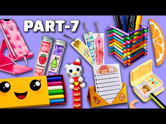 Useful & Cutest School Supplies With Paper  (10 DIYs💡) 