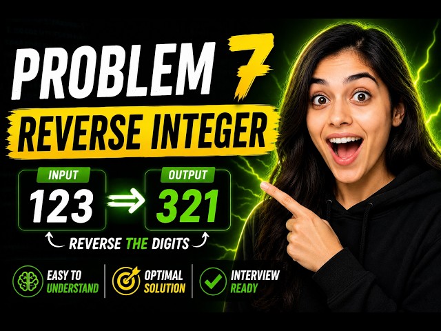 Reverse Integer | Leetcode number 7 | Algo solution for technical interview