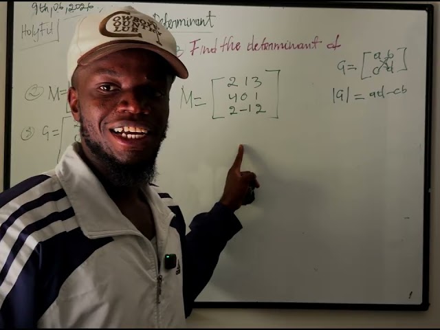 Understanding the determinant | Linear Algebra for ML