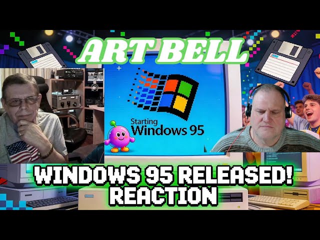 Art Bell Reacts to Windows 95 Release! Open Lines Time Capsule 😲 #retrotech #windows95 #technology