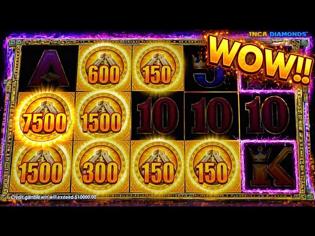 Inca Diamonds, Thunder Empire… THIS MACHINE WAS ON FIRE!! 🔥