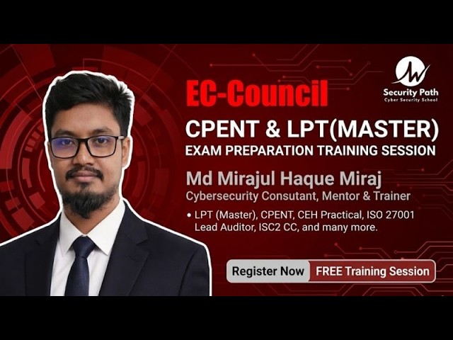 CPENT & LPT (Master) Exam Preparation — Recorded Session