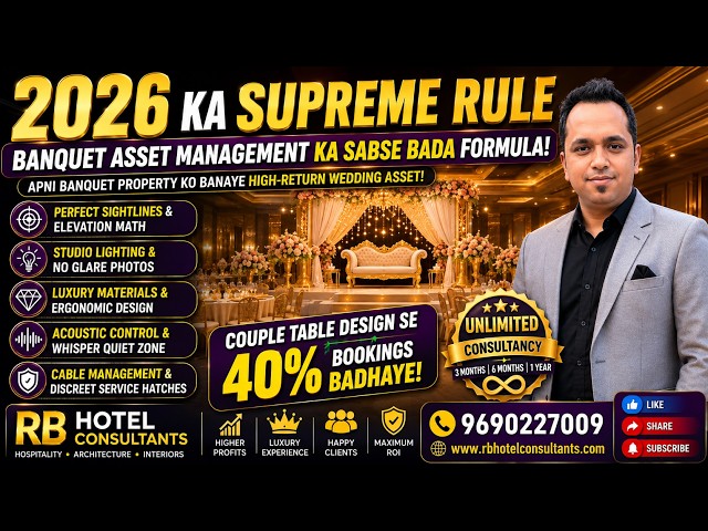 👑 2026 Banquet Hall Strategy: Boost Wedding Bookings by 40% with Couple Table Architecture 💎
