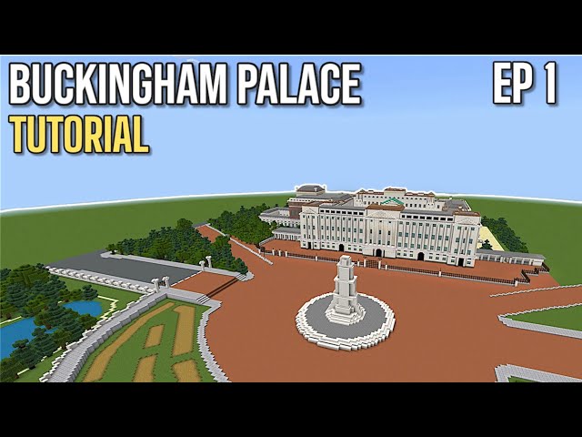 Minecraft Tutorial: How To Build Buckingham Palace |Ep 1|