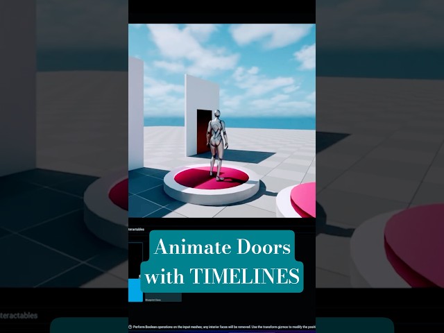 Using Timelines in Unreal Engine  #tutorial #gamedevelopment #unrealengine