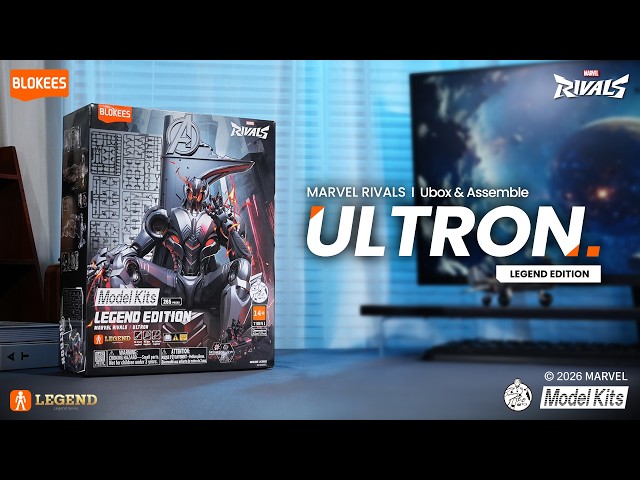 Blokees Marvel Rivals Legend Edition 01 – Ultron is now available.