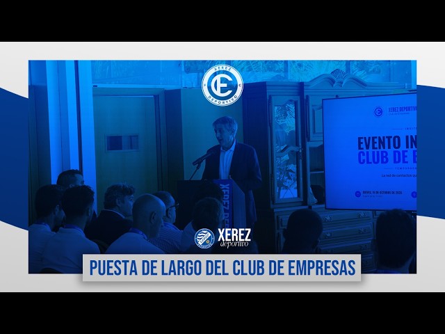Launch of the Xerez Deportivo FC Business Club 2026-27 at EIGO Center