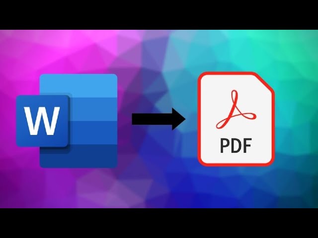 9-dars. MS Word dasturidagi fayllarni kodlash hamda ularni (*.PDF) kengaytmasiga konvertatsiyalash.