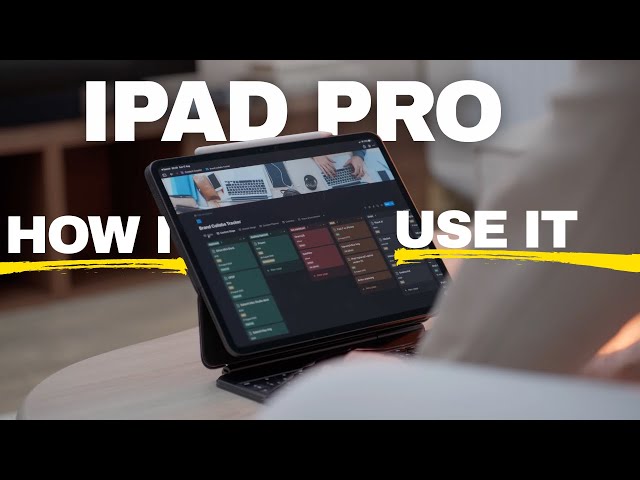 Where I use iPAD PRO over MacBook