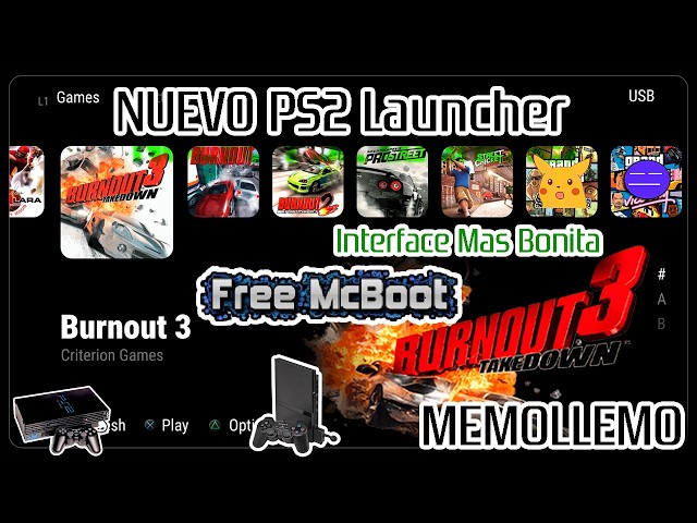 New PS2 Launcher Interface | Better view and organization |