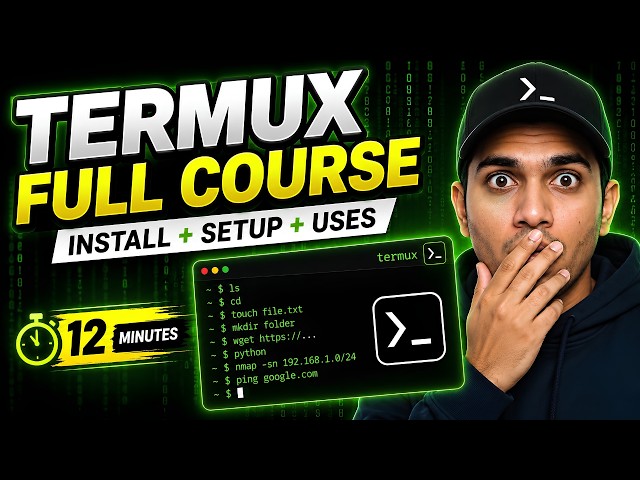 Termux Complete Guide: Install, Setup & Basic Commands for Ethical Hacking (Hindi)