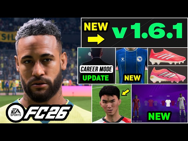 EA FC 26 NEWS | NEW Title Update, Additions, Real Faces & World Cup 2026 Mode ✅