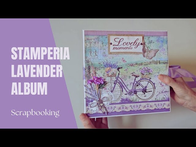 Stamperia 'Provence' Interactive Mini Album | Scrapbooking