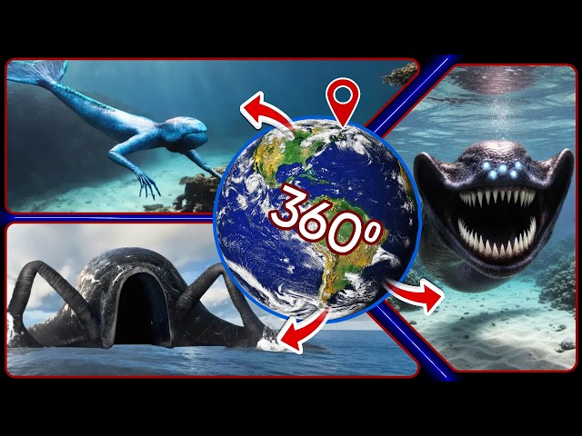 Tracking Colossal Underwater Anomalies on Google Earth! — VR 360°